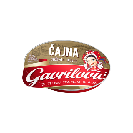 F004 GAVRILOVIC TEA PATE (16X100G)