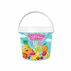 Q433 LOLLIBONI FRUITS COTTON CANDY (12X50G)