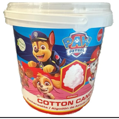 Q434 LOLLIBONI PAW PATROL STRAWBERRY COTTON CANDY (12X50G)