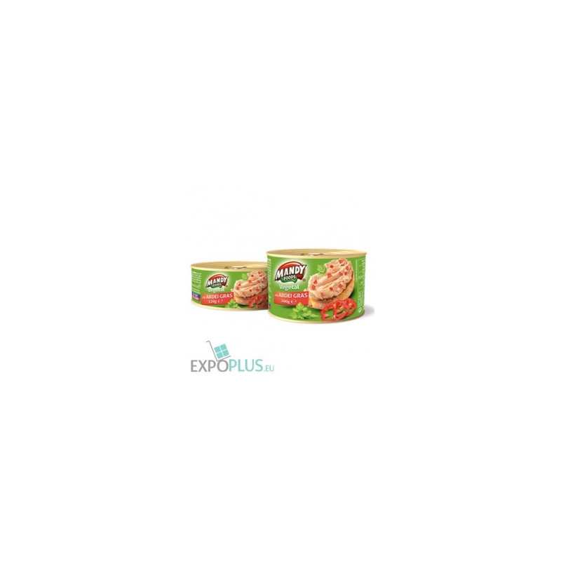 Q010 MANDY FOODS VEGETAL CU ARDEI GRAS (6X120G)