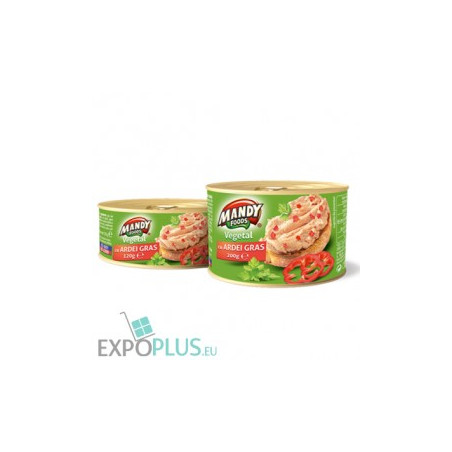 Q010 MANDY FOODS VEGETAL CU ARDEI GRAS (6X120G)