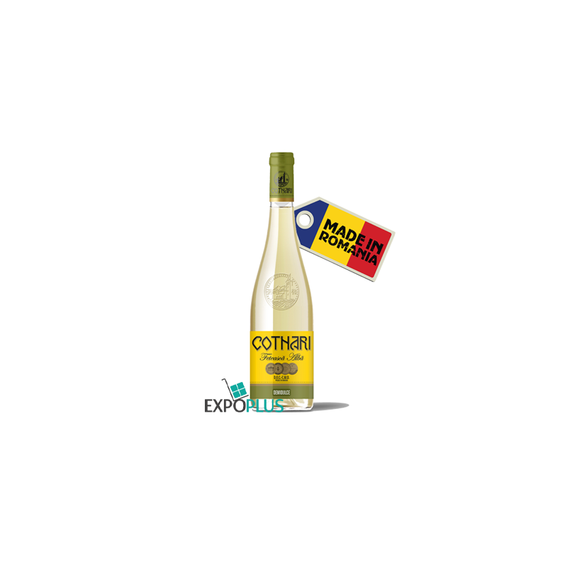 N046 COTNARI FETEASCA ALBA DEMIDULCE 12%VOL SEMISWEET(6X750)