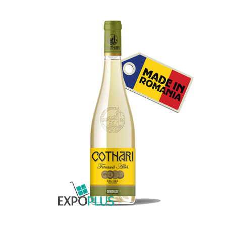 N046 COTNARI FETEASCA ALBA DEMIDULCE 12%VOL SEMISWEET(6X750)