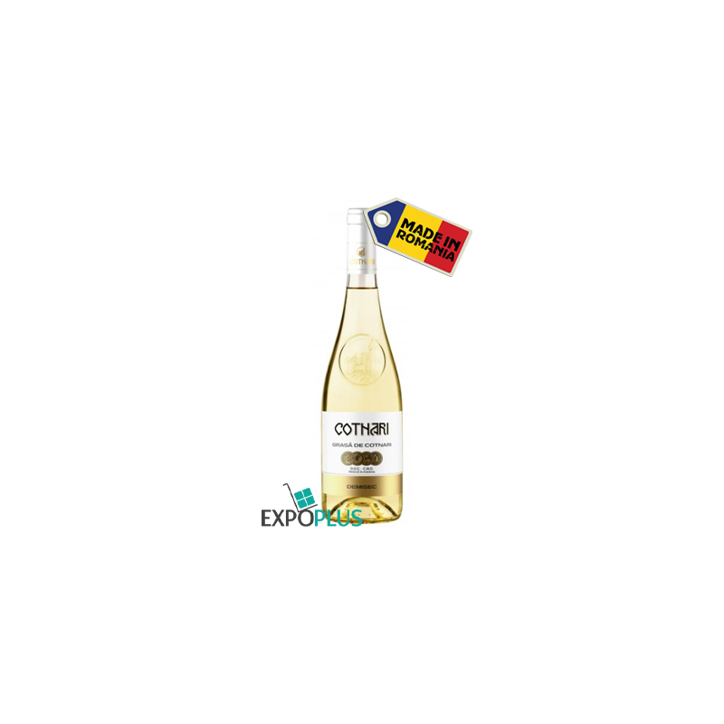 N045 COTNARI GRASA ALB DEMISEC 12.5%(6X750ML) SEMI DRY