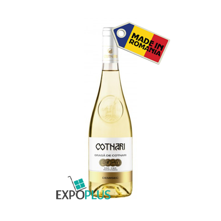 N045 COTNARI GRASA ALB DEMISEC 12.5%(6X750ML) SEMI DRY