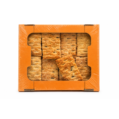 K874 GC PUFF COOKIES HRUSTIK WITH RAISINS 400G
