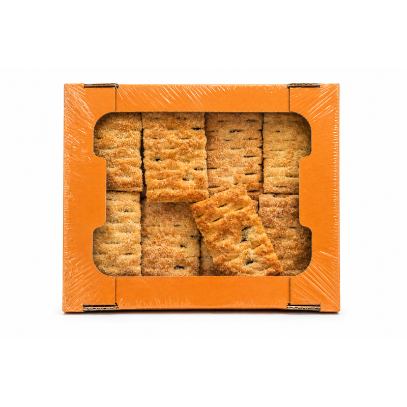 K874 GC PUFF COOKIES HRUSTIK WITH RAISINS 400G