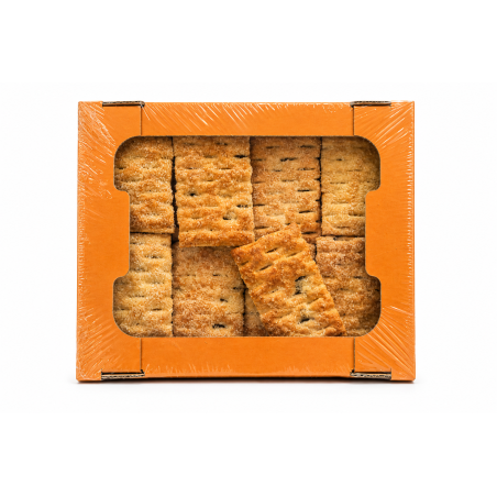 K874 GC PUFF COOKIES HRUSTIK WITH RAISINS 400G