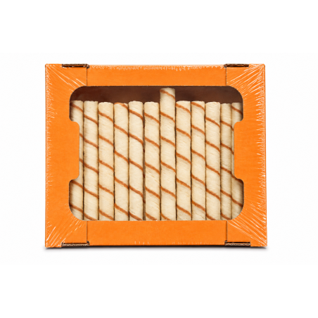 GC WAFER ROLLS WITH CARAMEL FLAVOR FOLLING 600G