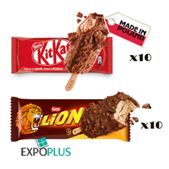 C850 MIX WHS LION(10X90ML)+KITKAT(10X90ML)