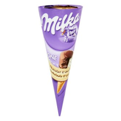 C902 MILKA ROZEK (20X110G) CHOC TOPPED CONE