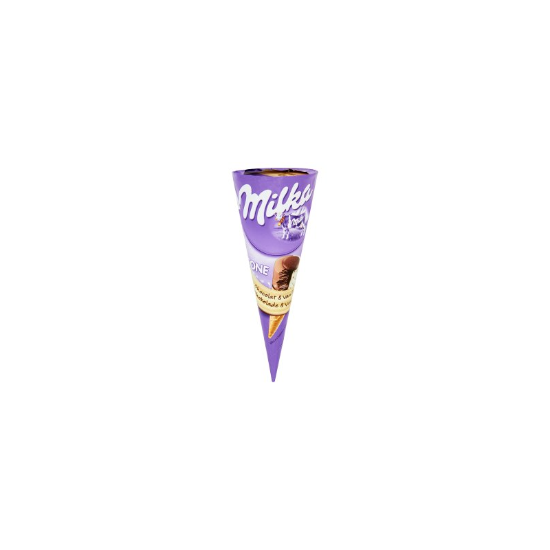 C902 MILKA ROZEK (20X110G) CHOC TOPPED CONE