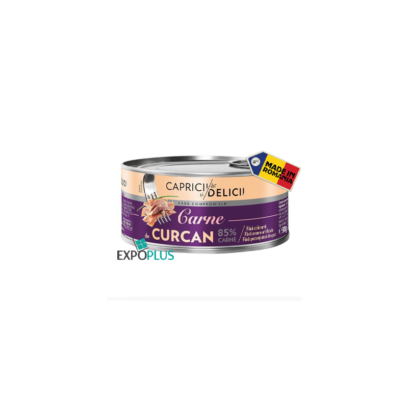 Q386 C&D CARNE CURCAN SUC PROPRIU 85% (6X300G)
