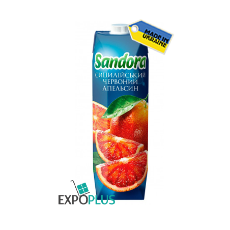 X116 SANDORA SICILIAN RED ORANGE JUICE (10X0.95L)