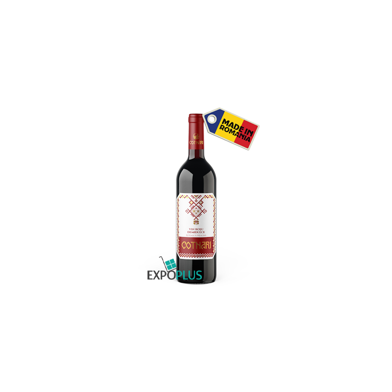 N032 COTNARI TRAD FETEASCA NEAG RED SEMI SWEET12.5%(6X0.75L)