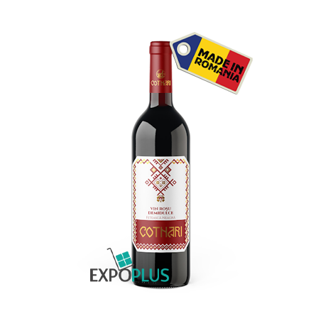 N032 COTNARI TRAD FETEASCA NEAG RED SEMI SWEET12.5%(6X0.75L)