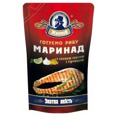 ZHYRNOV MARINADEWITH SOY SAUCE AND MUSTARD (25X180G)