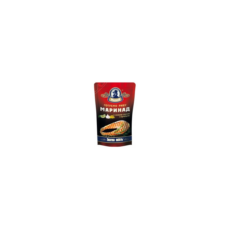 ZHYRNOV MARINADEWITH SOY SAUCE AND MUSTARD (25X180G)
