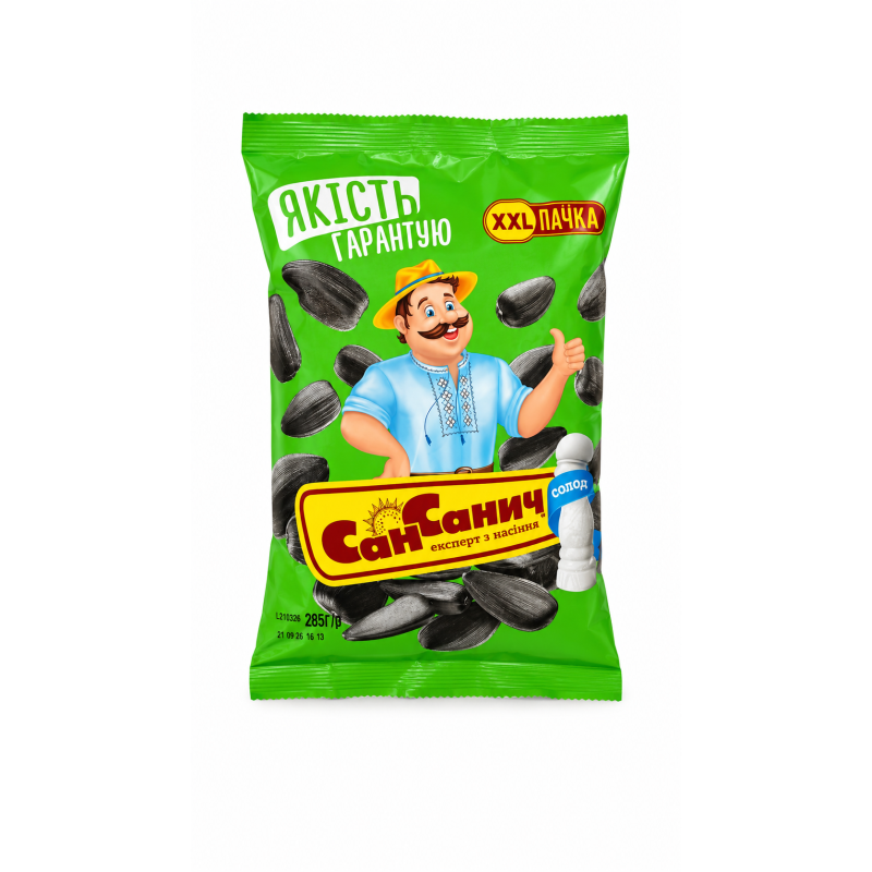 K052 SANSANUCH SUNFLOWER SEEDS ROASTED SALTED(15X285G)