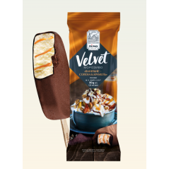 C871 LIMO ICE CREAM VELVET VANILLA TASTE WITH SALTED CARAMEL (25X80G)
