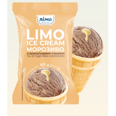 C873 LIMO ICE CREAM WITH CONDENCED MILK AND CHOCO TASTE IN WAFER CUP (40X65G)