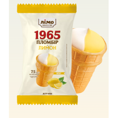 C958 LIMO ICE CREAM 1965 LEMON TWO LAYER IN WAFER CUP (30X75G)