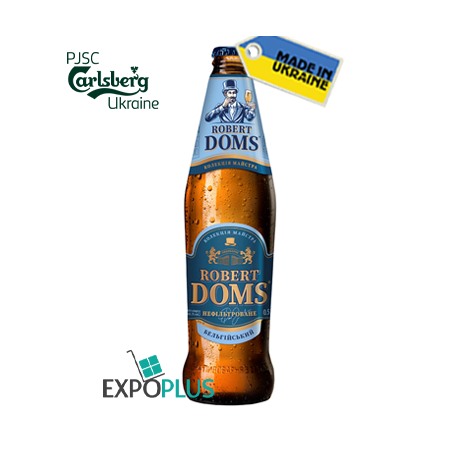 N001 ROBERT DOMS BELGIYSKYJ 4.3%(20X0.5L)CARLSBERG UKRAINE