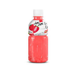 X034 JUMI JUMI DRINK STRAWBERRY WITH NATA DE COCO ( 24X320ML)