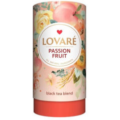 K835 LOVARE TEA BLACK PASSION FRUIT (10X80G)
