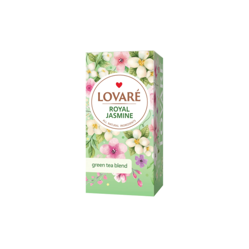 K837 LOVARE TEA GREEN ROYAL JASMINE (24X1.5G) X12