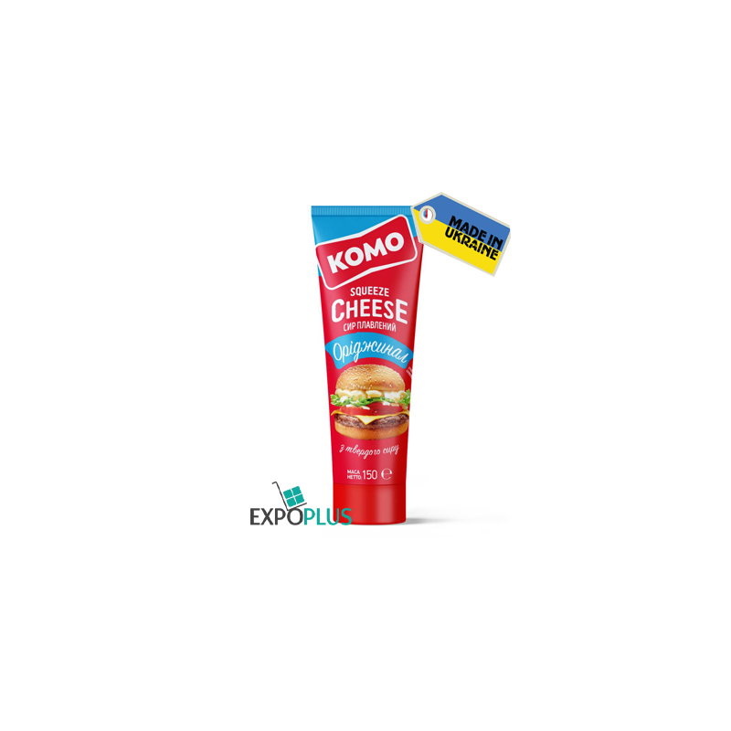 P008 KOMO PROCESSED CHEESE ORIGINAL 50% (12X150G)