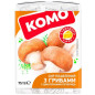 P013 KOMOPROCESSED CHEESE WITH MUSHROOMS 40% (24X75G)