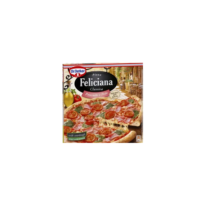 C747 DR OETKER PIZZA FELICIANA SZYNKA I PESTO (5X360G)