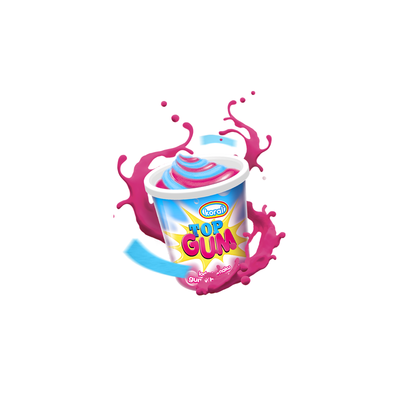 C800 KORAL KUBEK TOP GUM 24X150ML