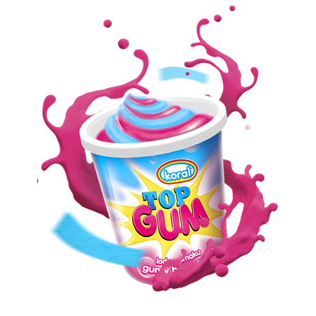 C800 KORAL KUBEK TOP GUM 24X150ML