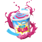 C800 KORAL KUBEK TOP GUM 24X150ML