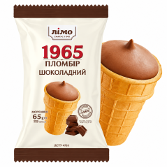 C954 LIMO ICE CREAM CHOCOLATE PLOMBIR LIMO 1965 IN WAFER CUP (30X65G)