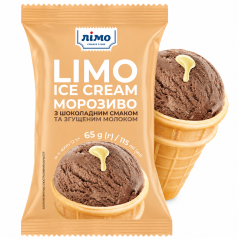 C873 LIMO ICE CREAM WITH CONDENCED MILK AND CHOCO TASTE IN WAFER CUP (40X65G)