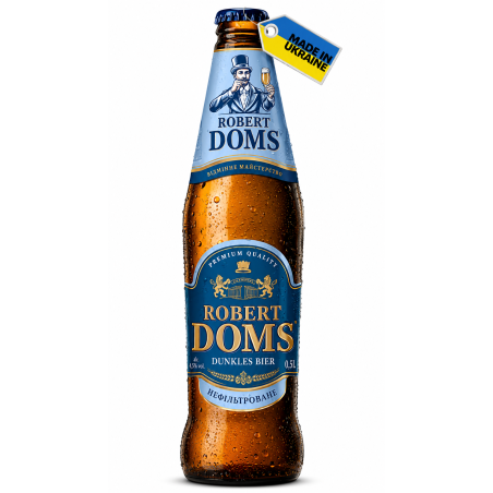 N001 ROBERT DOMS BELGIYSKYJ 4.3%(20X0.5L)CARLSBERG UKRAINE
