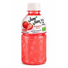 X034 JUMI JUMI DRINK STRAWBERRY WITH NATA DE COCO ( 24X320ML)