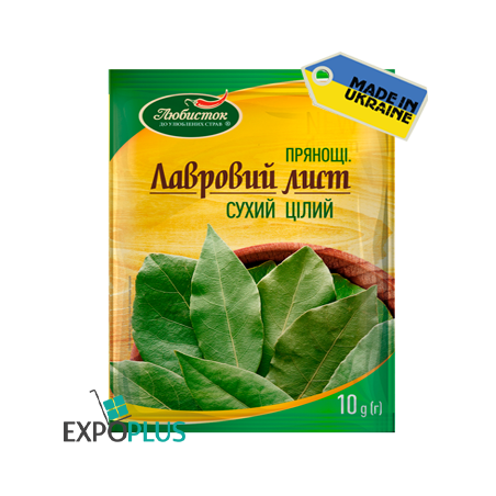 K590 LUBYSTOK BAY LEAVES DRIED WHOLE (25X10G)