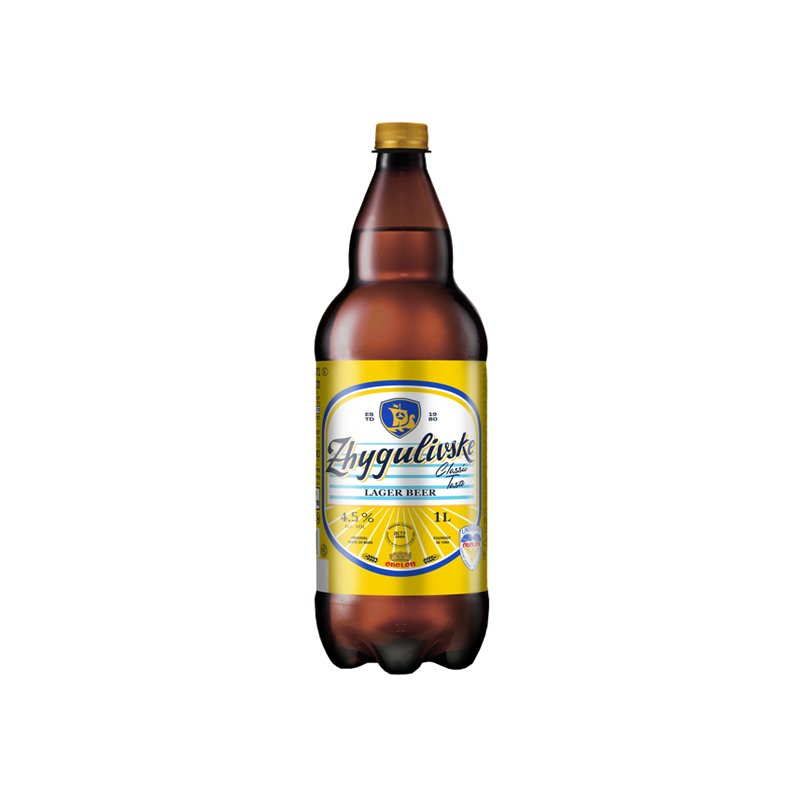 N229 ZHIGULIVSKE PET 4,5% ALC. (12X1L)OBOLON