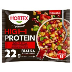 C497 HORTEX WARZYWA CHILI SIN CARNE HIGH PROTEIN 14X450G