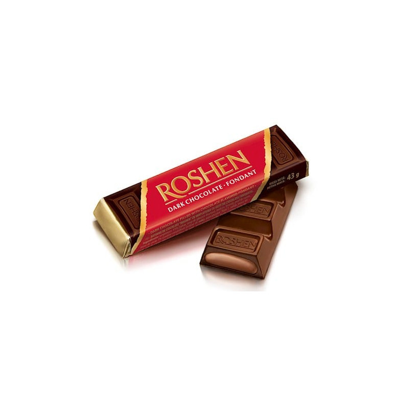 K893 ROSHEN CHOCOLATE BAR WITH FILLING (180X43G)