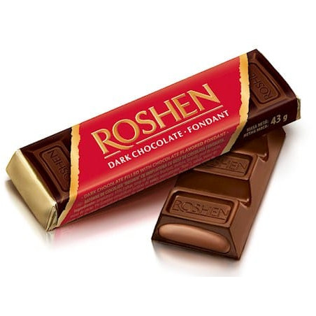 K893 ROSHEN CHOCOLATE BAR WITH FILLING (180X43G)