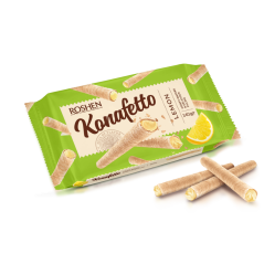 K896 ROSHEN KONAFETTO WAFER ROLL WITH LEMON FLAVOR (15X140G)