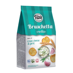 K902 FLINT BRUSCHETTA CREAM CHEESE&GARLIC (12X65G)