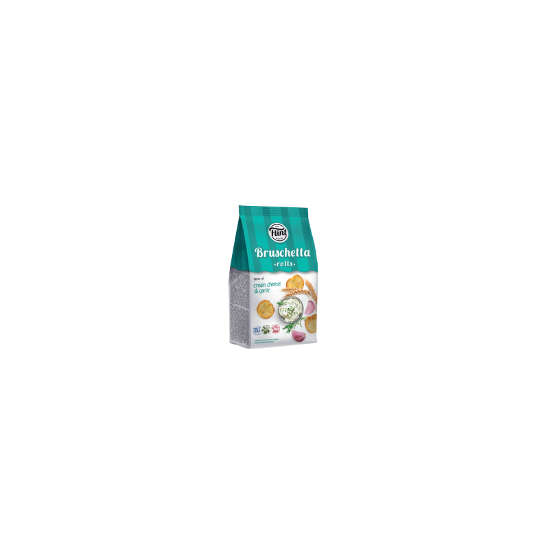 K902 FLINT BRUSCHETTA CREAM CHEESE&GARLIC (12X65G)