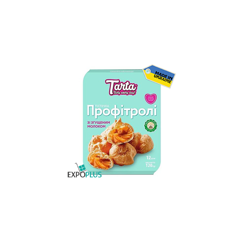 C261 TARTA CAKES PROFITEROLES CONDENSED MILK (8X120G)