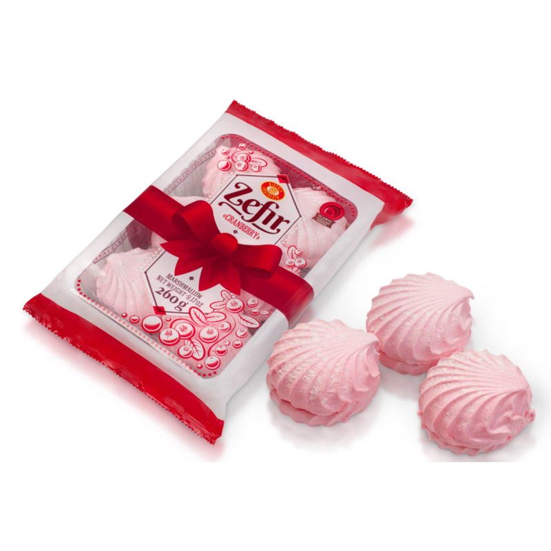 K907 KBF MARSHMALLOW CRANBERRY (12X260G)